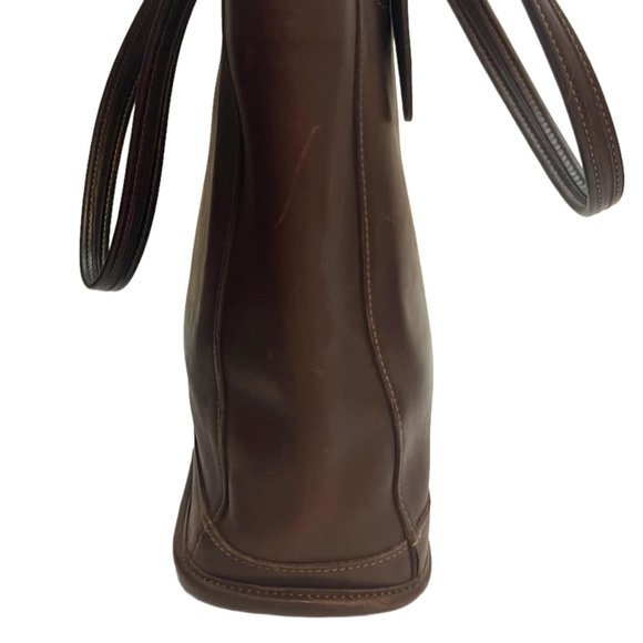 Vintage 90's Coach Brown Bleeker Shoulder Bag #9305 - Picture 4 of 7